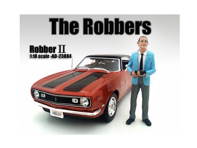 23884 The Robbers Robber Ii Figure For 1-18 Scale Models