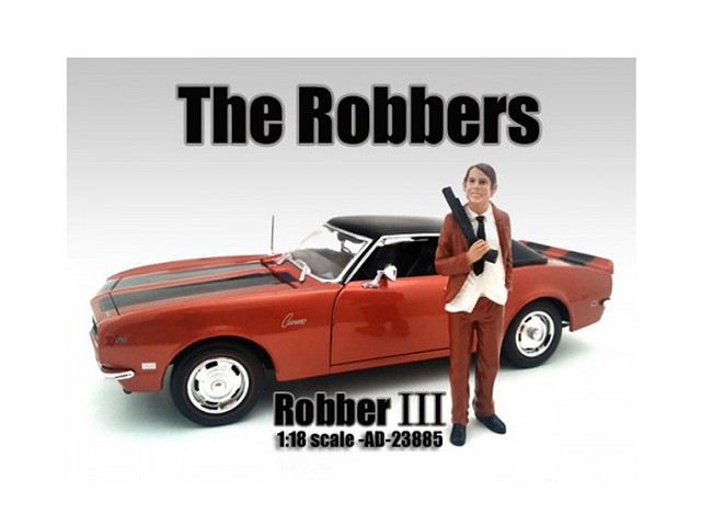 23885 The Robbers Robber Iii Figure For 1-18 Scale Models