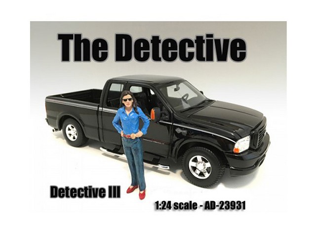 23931 The Detective No.3 Figure For 1-24 Scale Models