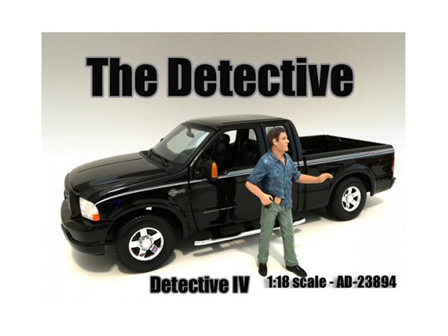 23894 The Detective No.4 Figure For 1-18 Scale Models