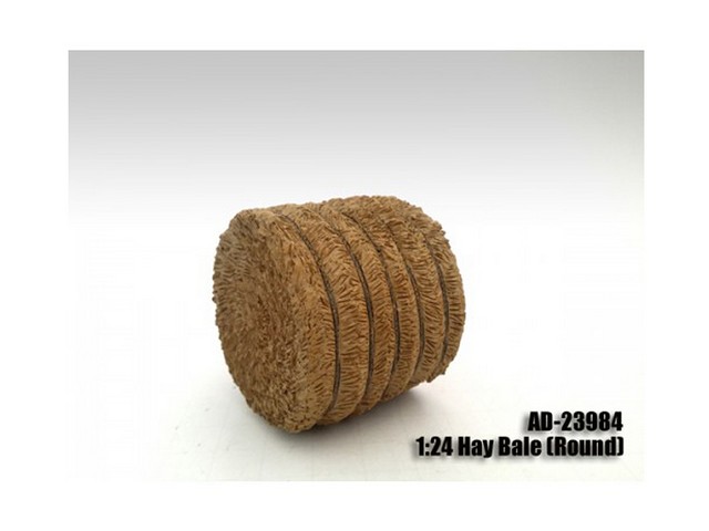 23984 Hay Bale Round Accessory 1-24 Scale Models