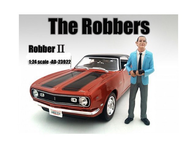 23922 The Robbers Robber Ii Figure For 1-24 Scale Models