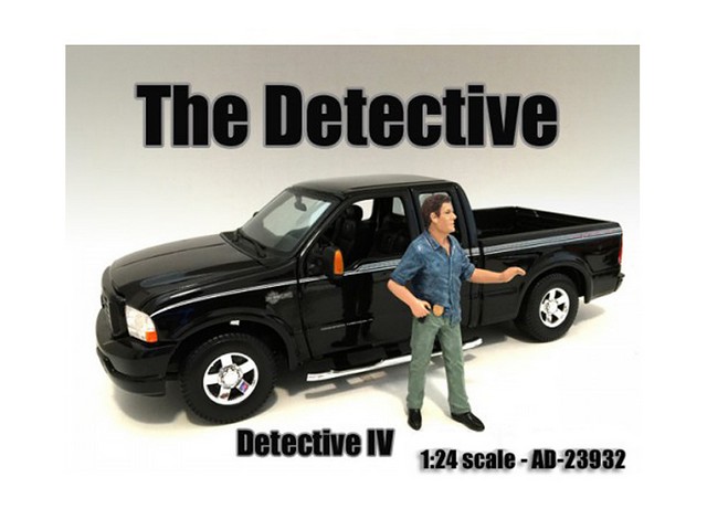 23932 The Detective No.4 Figure For 1-24 Scale Models