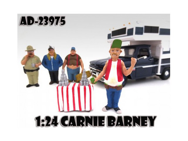 23975 Carnie Barney Trailer Park Figure For 1-24 Scale Diecast Model Cars