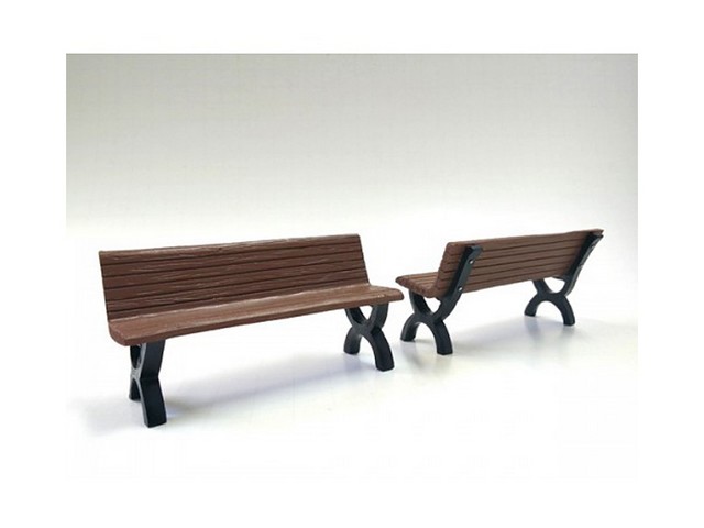 23982 Bench Accessory 2 Pieces Set For 1-18 Scale Models