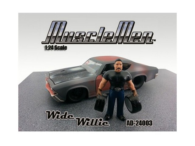 24003 Musclemen Wide Willie Figure For 1-24 Diecast Model Cars