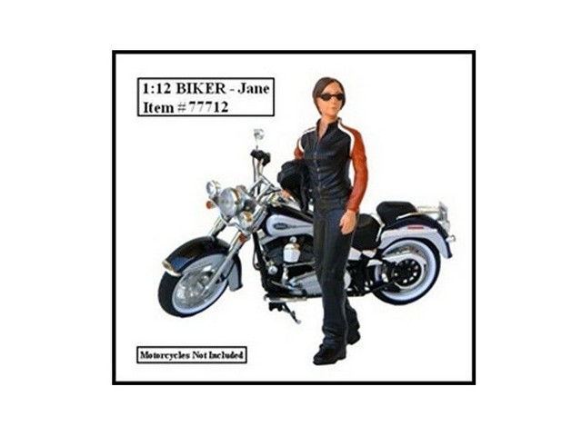 77712 Biker Jane Figure For 1-12 Models