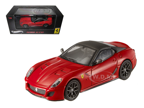 T6267 Ferrari 599 Gto Red With Grey Roof Elite Edition 1-43 Diecast Car Model