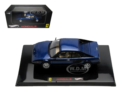 V8373 Ferrari Mondial 8 Blue Elite Edition Limited Edition 1 Of 5000 Produced Worldwide 1-43 Diecast Model Car