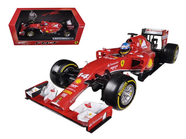Bly67 2014 Ferrari F1 F14 T Formula 1 F2014 Fernando Alonso 1-18 Diecast Car Model