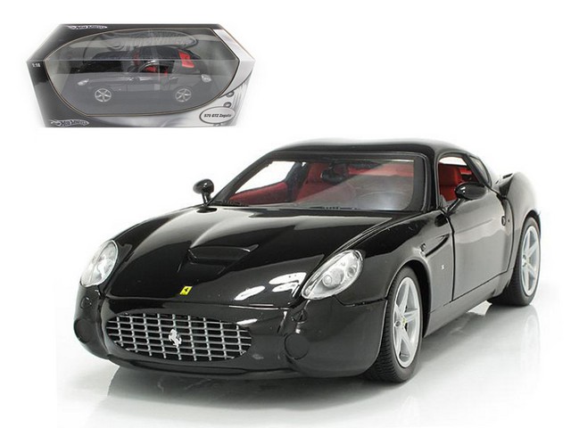 P9888 Ferrari 575 Gtz Zagato Black 1-18 Diecast Model Car
