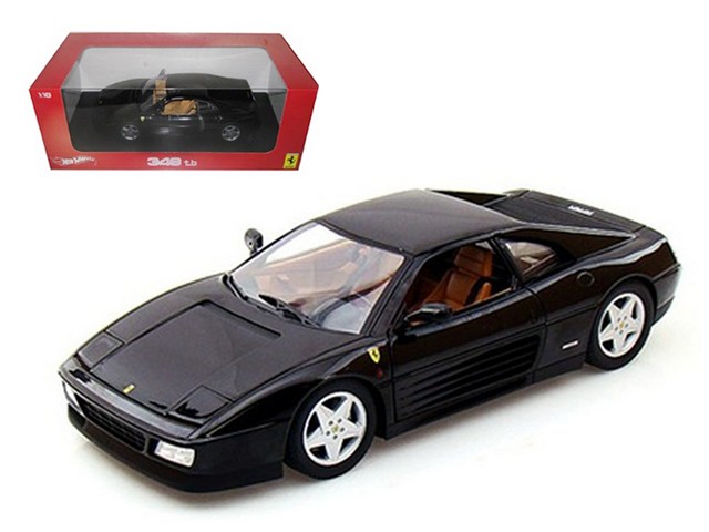 Ferrari 348 Tb Black 1-18 Diecast Car Model
