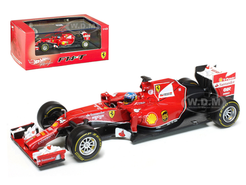 Bly69 2014 Ferrari F1 F14 T Formula 1 F2014 Fernando Alonso 1-43 Diecast Car Model
