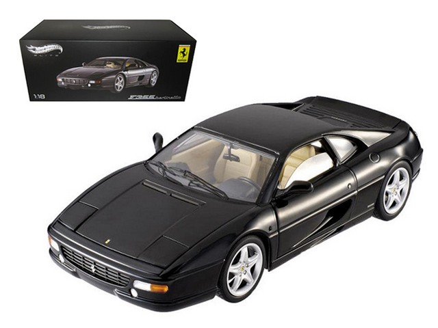 X5478 Ferrari F355 Berlinetta Elite Black 1-18 Diecast Car Model