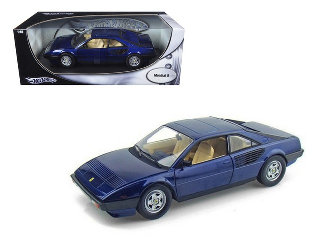 P9883 Ferrari Mondial 8 Blue 1-18 Diecast Model Car