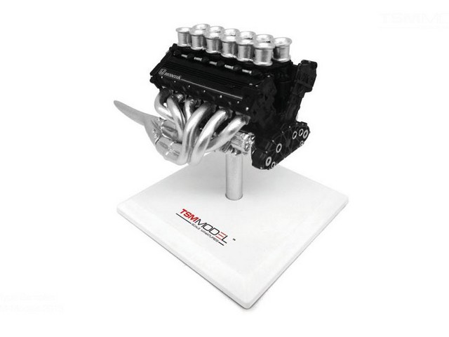 14ac03 1-18 Honda Ra121e V12 Engine Replica Diecast Model