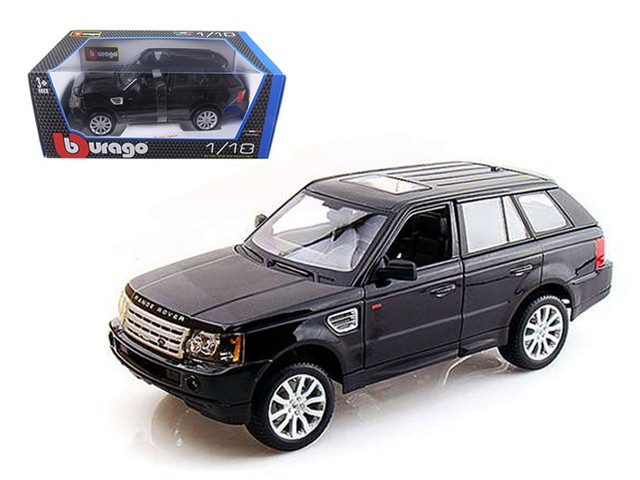 B 12069bk Range Rover Sport Black 1-18 Diecast Car Model
