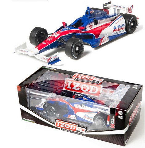 10922 2012 Izod Indy 500 Mike Conway No.14 Abc Supply Racing 1-18 Diecast Model Car