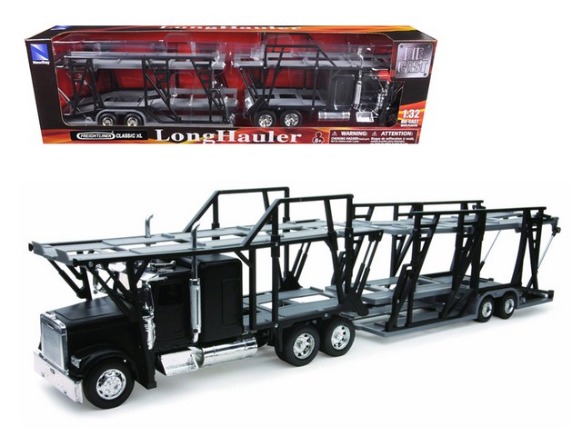 New Ray 10003a Freightliner Classic Xl Car Carrier 1-32 Diecast Model
