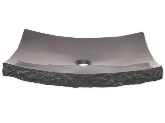 Eb-s014bk-p Granite Zen Sink, Large Black, Black