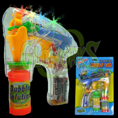 Flashing Bubble Gun - Pack Of 12