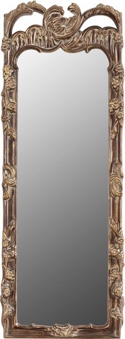 Galaxy Home Decorations G163 Traditional Brown Wall Mirror - 70.7 X 26.2 X 2.6 In.