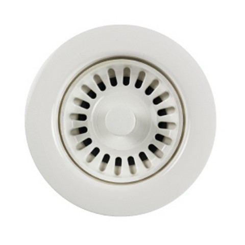 190-9261 3.5 In. Sink Strainer, Plastic - White