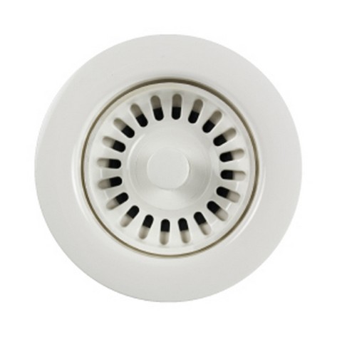 3.5 In. Disposal Flange, Plastic - White