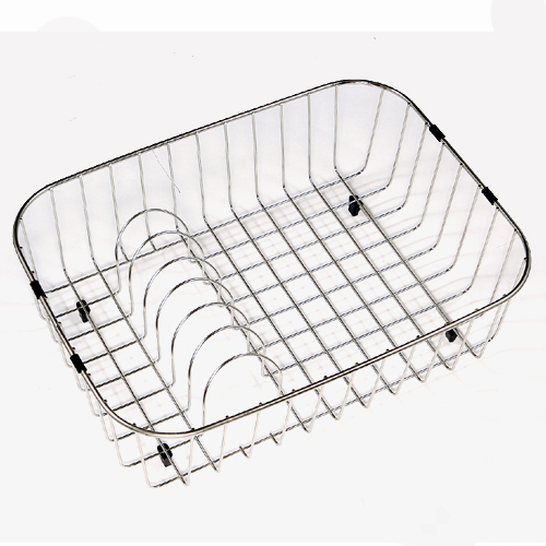 Rb-2500 Wirecraft 19.25 X 14.25 X 5.5 In. Stainless Steel High Rinsing Basket For Es-2408, Ms-2309 & Sts-1300 Sinks