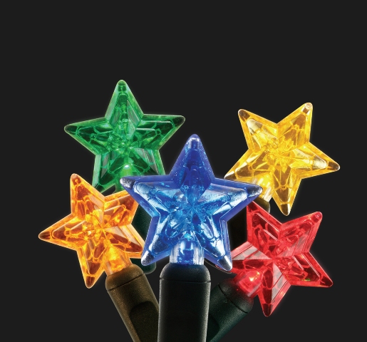 Kellogg Plastics 51417 Holiday & Christmas Indoor & Outdoor Led- Multi Color - Star