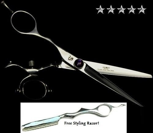 5.5 In. Revolver Salon Hair Shears & Scissors
