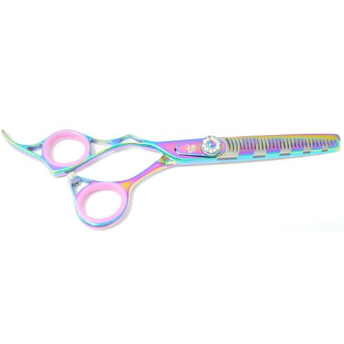He-3tl 5 In. Jewel Texturizer Lefty Professional Hair Shears