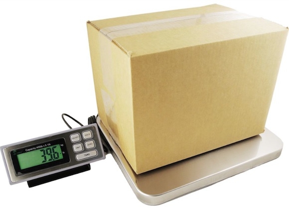 Lss400 Large Shipping Scale, 400 X 0.1 Lbs