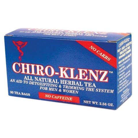 Edom Laboratories Edoe2860001 Chiro-klenz All Natural Tea Original, 30 Count