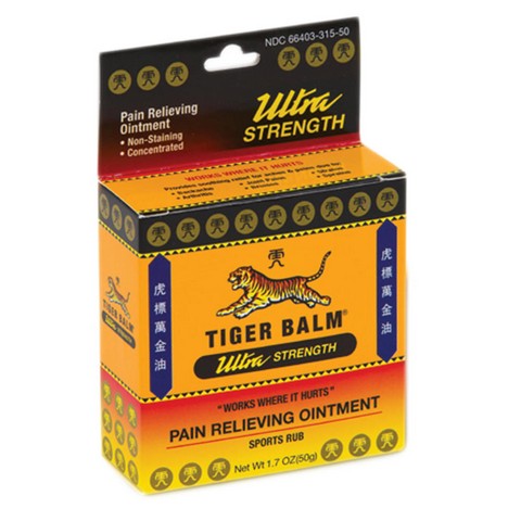 Prince Of Peace Ent Pop100 50 G Tiger Balm Pain Releving Ointment Sports Ultra