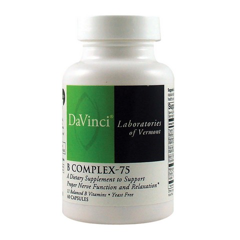 Dvl128 B Complex-75 Vitamins Capsules, 60 Count