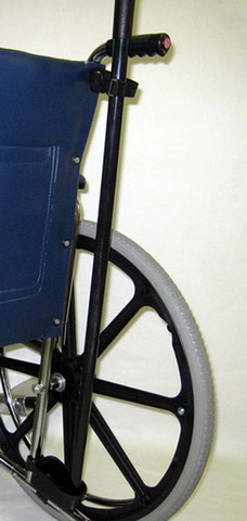 Ac062 Wheelchair Mounted Cane Crutch Holder, 3 X 3 X 4 In.