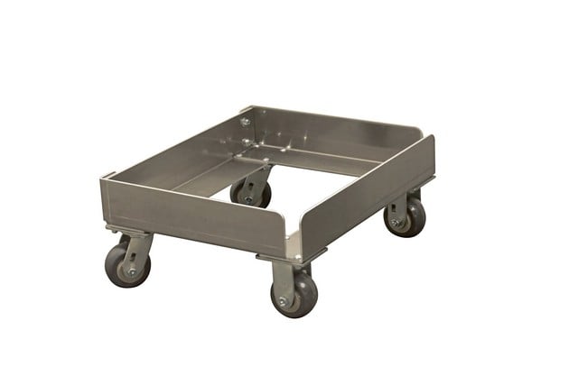 Prairie View Chill1 Single Chill Tray Aluminum Dollies, 10 X 22.75 X 19 In.