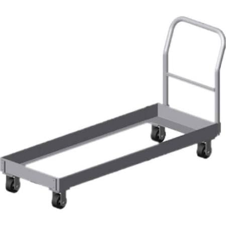 Prairie View Chill3-hand Triple With Handle Chill Tray Aluminum Dollies, 37.25 X 22.75 X 66.75 In.