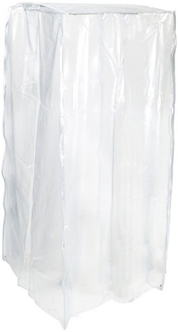 Pan Rack Covers, Clear - 63.5 X 27 X 22 In.