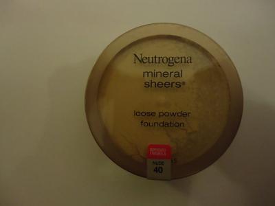 Cosmetics 43281 0.19 Oz Mineral Sheers Loose Powder Foundation - Nude