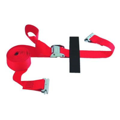 2 X 16 In. E-strap With Hook & Loop Storage Fastener, Cam Red
