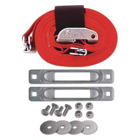 2 X 16 In. Cart Strap Anchor Kit With Cam For Platform Trucks