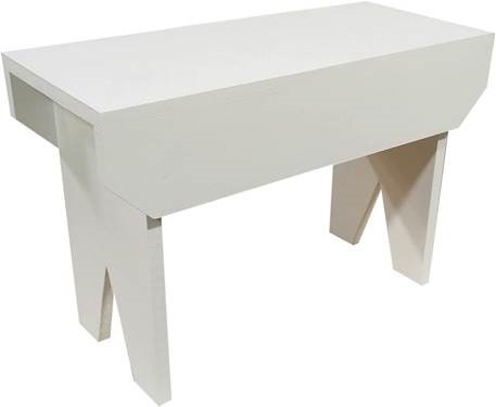 2 ft. Simple Wood Bench, Cottage