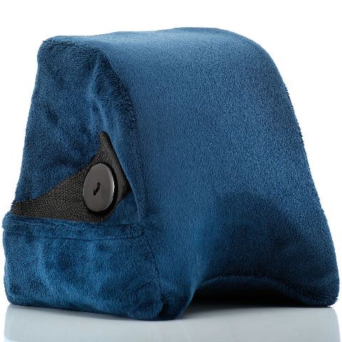 Deluxe Travel Head Pillow, Blue - 6 X 7 X 7.5 In.
