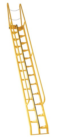 Ats-14-68 Alternate Tread Stair 68 Deg Step, 14 Ft.