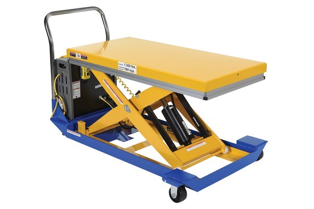 Vestil CART-24-15-DC Dc Powered Scissor Cart 48 x 24 in. - 1500 lbs Vestil CART-24-15-DC Dc Powered Scissor Cart 48 x 24 in. - 1500 lbs