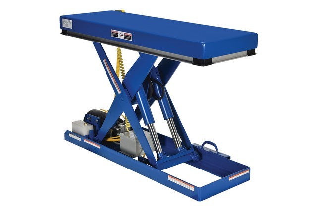 Vestil EHLT-N-1648-2-32 Electric Hydraulic Narrow Lift 2000 lbs Vestil EHLT-N-1648-2-32 Electric Hydraulic Narrow Lift 2000 lbs