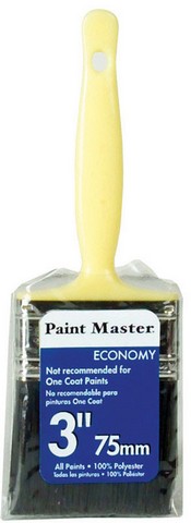 Pe50649 3 In. Economy Flat Paint Brush - Pack Of 6