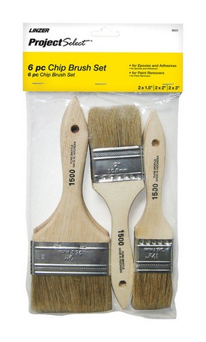 A1506 6 Piece Chip Brush Set - Pack Of 12